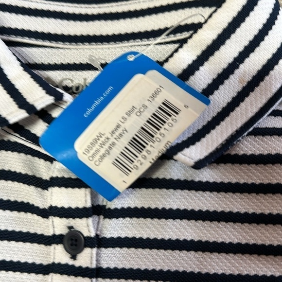 womens columbia sz m golf auburn tigers shirt new - Picture 2 of 4